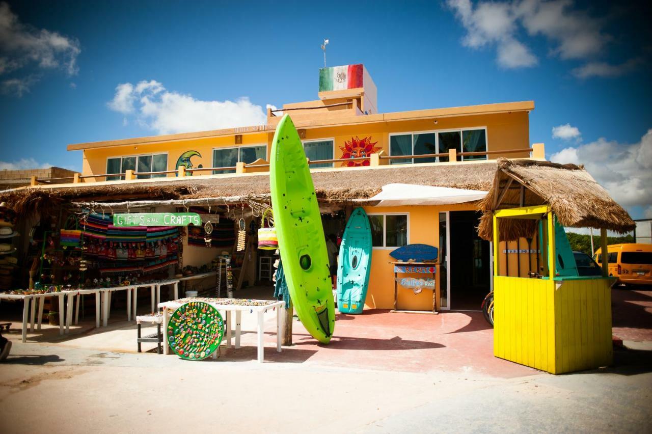 Mahasand Hotel & Hostel Mahahual Extérieur photo